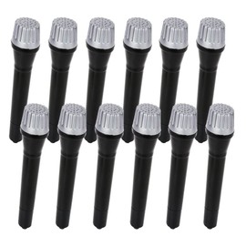 ArtCreativity Toy Microphone Set for Kids 5.5 Inch - 12 Count - Pretend Play Plastic Mics for Karaoke Fun - Stage or Costume Prop - Birthday Party Favors, Goody Bag Fillers for Boys, Girls, Toddlers