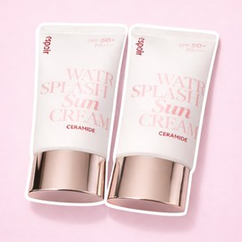 Espoir 1+1 Espoir Water Splash Ceramide Sun Cream 60ml Tone-up Sun Cream Moisturizing Barrier Moist / 1+1 에스쁘아 워터 스플래쉬 세라마이드 선크림 60ml 톤업선크림 보습장벽 촉촉한
