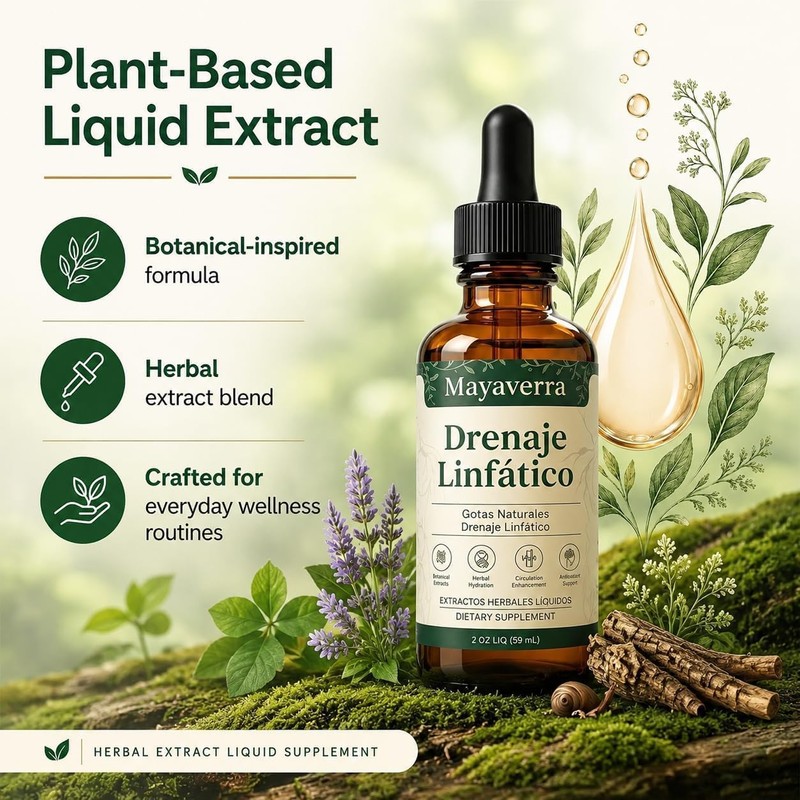 Mayaverra Gotas de Drenaje Linfático 60ml