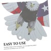 WOONEKY Metal Eagle American Flag Wall Decor Patriotic Wall Art