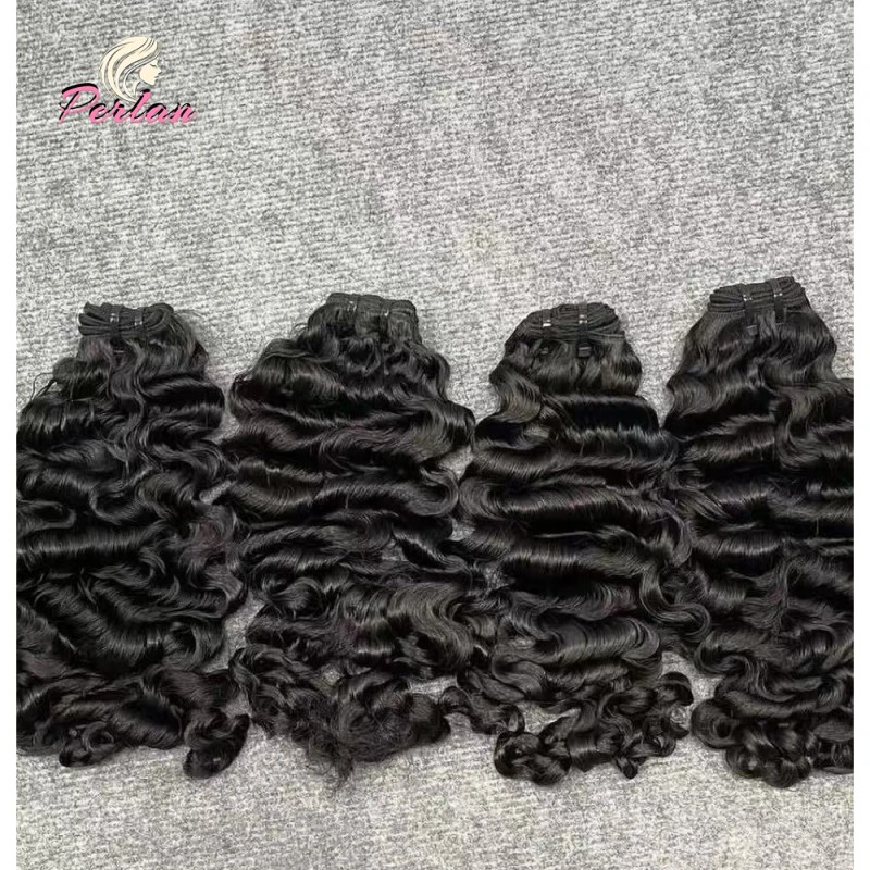 Natual RAW INDIAN HUMAN HAIR TEMPLE EXTENSIONSstyle: Body Wave, color: