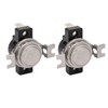 2Pcs Thermostat Switch Sensitive Auto KSD302R Dual Metal Plate Temperature