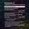 Mission C Cordyceps Mushroom 8000mg with Vitamin B5 Capsules