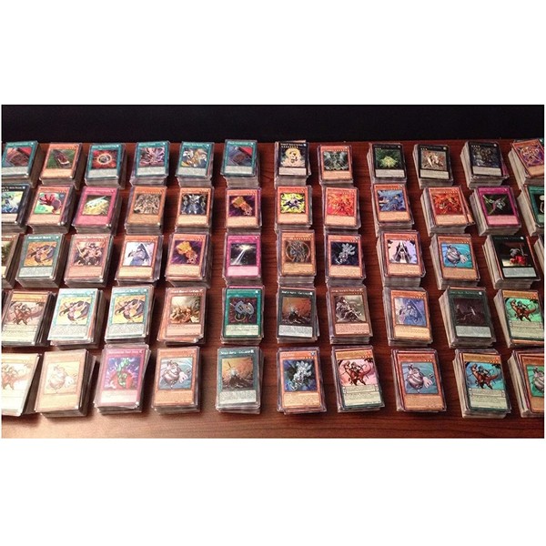 1000 YUGIOH CARDS ULTIMATE LOT YU-GI-OH COLLECTION - 50 HOLO FOILS & RARES! by Unknown