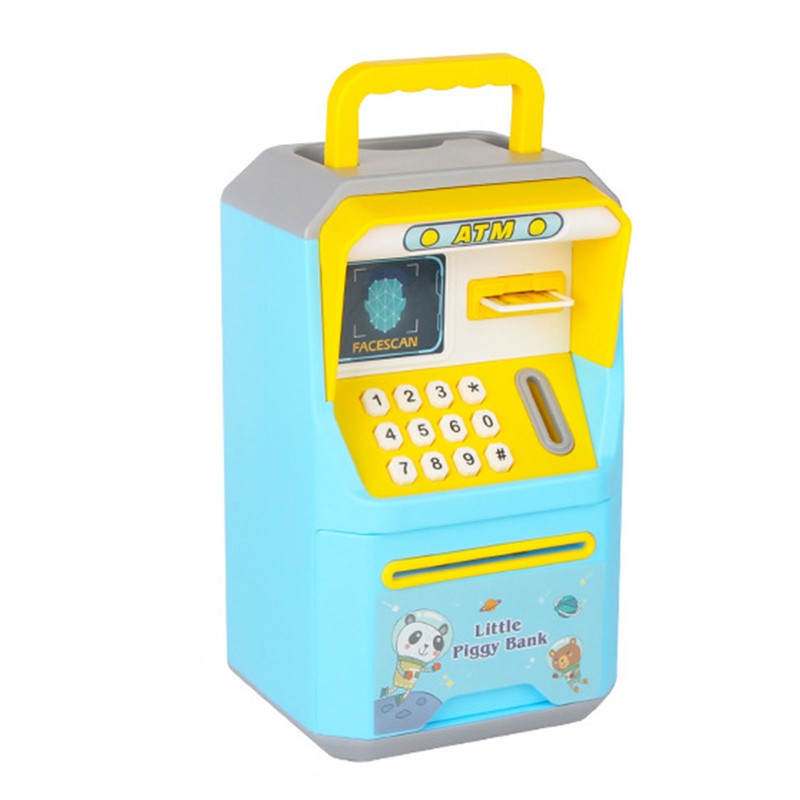 Mini Bank ATM Machine Simulation Face Recognition ATM Machine Money