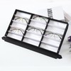 15 Grids Sunglasses Organizer Nylon Cloth Multifunctional Jewelry Eyeglass Storage