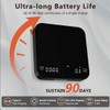 Coffee Scale with Auto Timing, Mini Rechargeable Espresso Scale with
