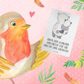 Mr. & Mrs. Panda Grußkarte Tante Geheimzutat - Geschenk, Dekoration, Ansichtskarten, Geschenke, Glückwunschkarte, Familie, Geburtstage, Neffe,