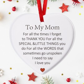 Gifts for Mom, Mom Gifts, to My Mom Christmas Ornaments, Mom Christmas Ornament Gifts, Christmas Bulk Gifts for Mom, Gifts for Mom Christmas Unique, Mom Gifts for Christmas, Mom Christmas Ornament,