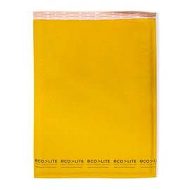 IPG Eco-lite #4 ELSS4 Golden Kraft Bubble Mailer, 9.5" x 14.5" (Case of 100)