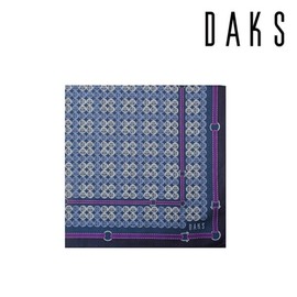 Daks 대구백화점 닥스남녀 1매 나염 손수건(DKU1411) Daegu Department Store Daks Unisex 1 Piece Printed Handkerchief (DKU1411)