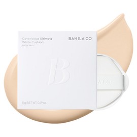 Banila Co. Covericious Ultimate White Cushion Foundation Refill 14g, 17 pairs, 1 piece / 바닐라코 커버리셔스 얼티밋 화이트 쿠션 파운데이션 리필 14g, 17 페어, 1개
