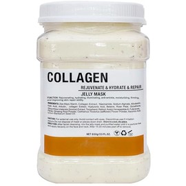 YMEYFAN Mascarilla Facial Profesional De Gelatina, Mascarilla Facial De Colágeno En Polvo, Hidratante Profunda, Ideal Para El Cuidado De La Piel...   