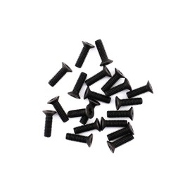 VanEssential Venture L-Track Machine Screws 304 Stainless Steel Torx Drive M6-1.0 x 20mm Black - 20pcs