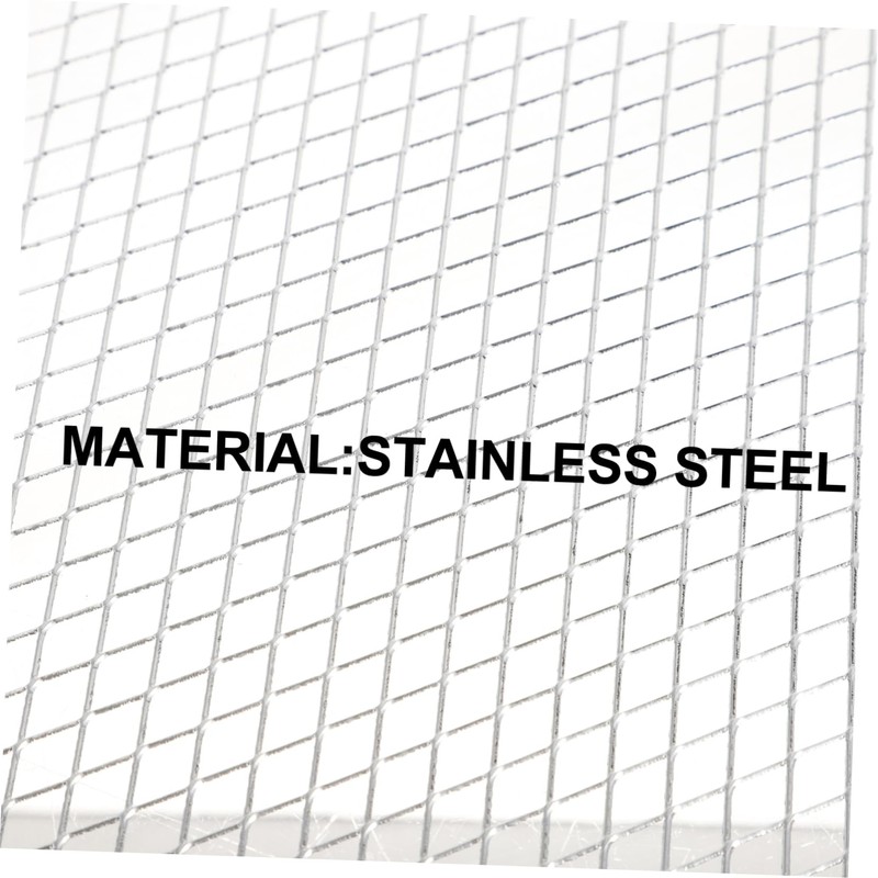 Mobestech Portable Stainless Steel Barbecue Mesh Grill Net Lightweight Outdoor