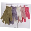 Guantes de Baño Exfoliantes de Cinco Dedos KALLORY x 5