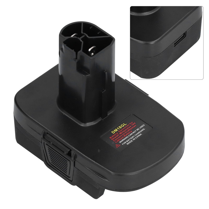 Battery Adapter Converter Conversion Kit Dock Power Connector 18V DM18GL