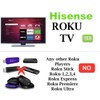 Universal Remote Control Compatible with All Hisense-Roku TV & Sharp-Roku