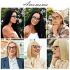 AMOMOMA 3 Pack Trendy Oversized Blue Light Stylish Readers for