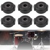 Pack of 6 Cymbal Nuts, Professional Cymbal Quick Release Cap,