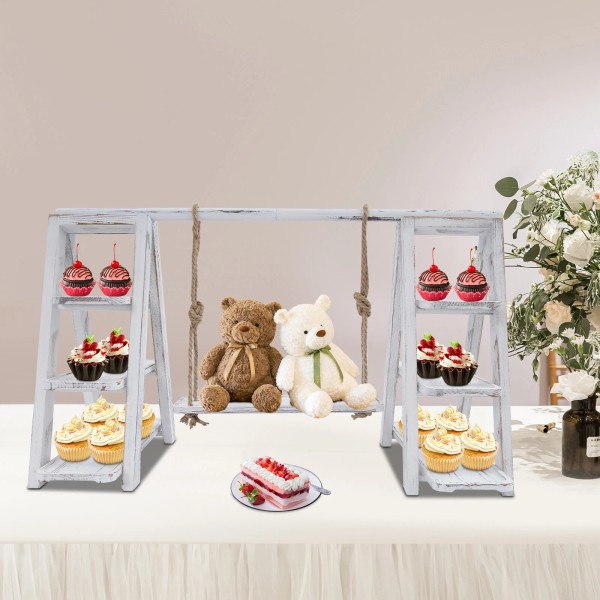 Unbranded 3 Tier Cupcake Stand Table Display Set With Removable