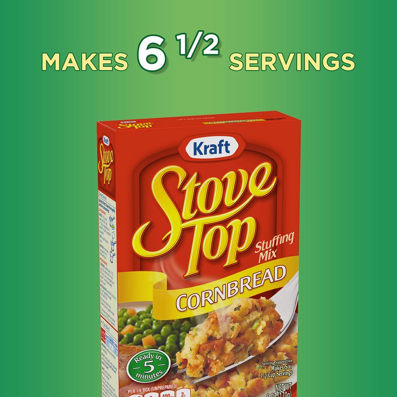 Stove Top Cornbread Stuffing Mix (6 oz Box)