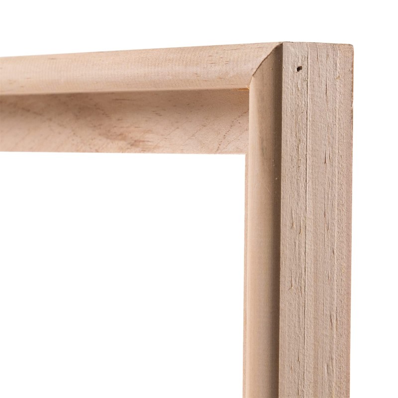 2 WOOD TRAY SHADOW GAP FRAMES FOR ARTIST CANVAS in