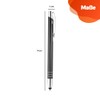 Wpro TOCCARA Ballpoint Pen & Stylus 2-in-1 Pen, Set of