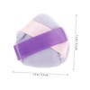 Beavorty 3pcs Mini Powder Puff Velour Soft Triangle Applicators for