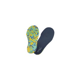 PRO 11 WELLBEING Children's Funky Orthotic Sports Insoles with Arch Support (Kids 1-3 UK) Camo
