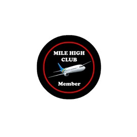 Member Mile High Club Member 2.25" Pinback or Jackets, Backpacks, etc.