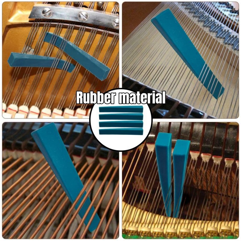 8 Pieces Piano Tuning Lever Tools Kit, Piano Tuner Tool