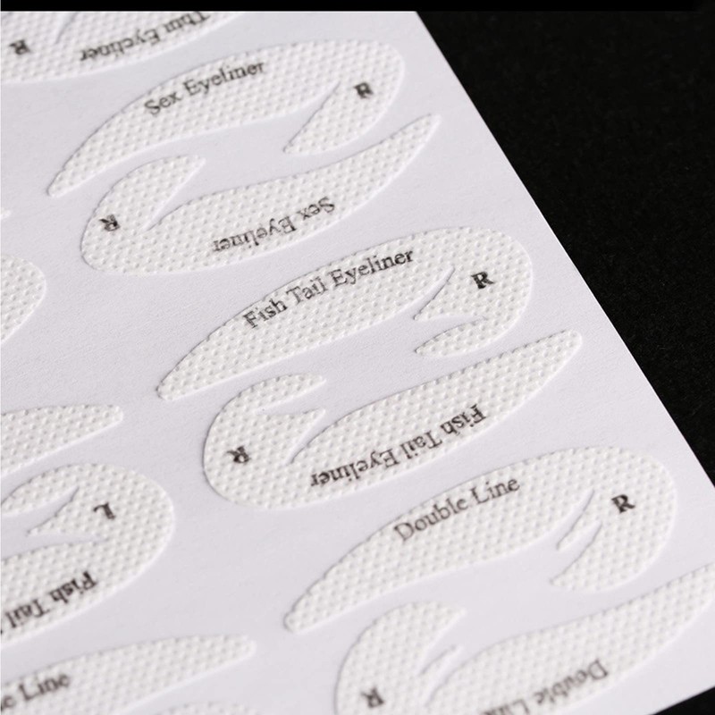 64 Pieces Eyeliner Stencil Eyeshadow Stencil Eyeliner Stencil Sticker &