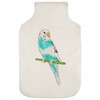 'Blue Budgie' Hot Water Bottle Cover (HW00008434)