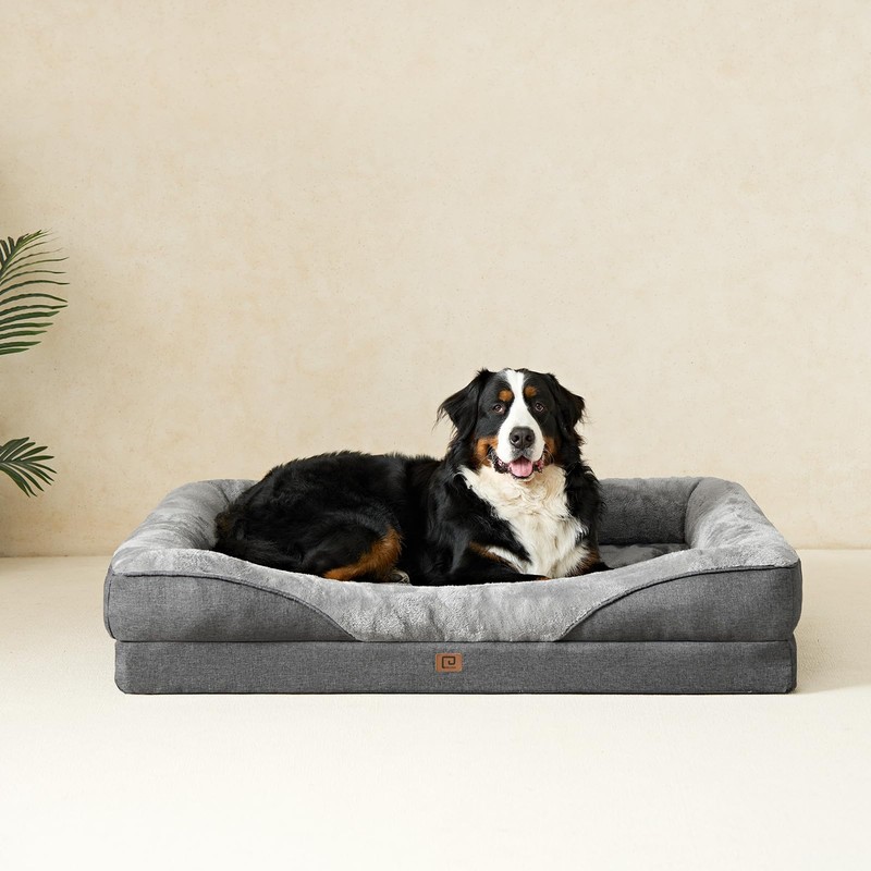 EHEYCIGA Orthopedic XL Dog Bed for Large Sized Dog, 42x30x7.5