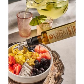 Pineapple Balsamic Vinegar - Gourmet Barrel Aged Infused Balsamic Vinegar - Great for Dressing Dipping Glazing - No Artificial Flavors or Added Sugar - Made in Texas (8.5 oz)