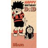 The Beano Dennis the Menace "Dad" Birthday Card