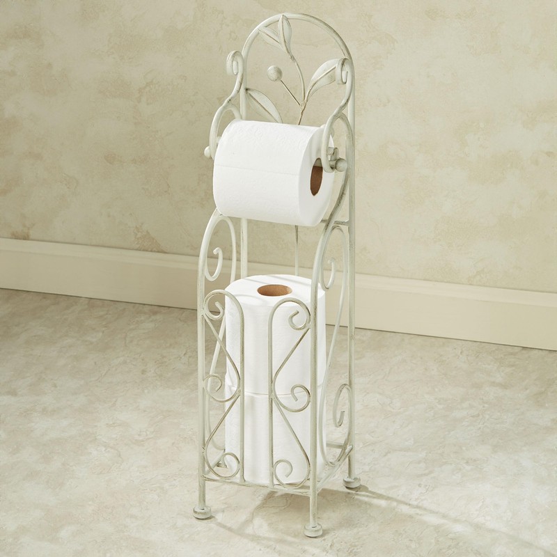 Catarina Ivory Toilet Paper Stand