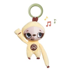 Tiny Love Boho Chic Collection On The Go Toys Take Along Musical Sloth -Stroller Along Take,Toys Plush Baby, Toys Stroller,Toy Musical Sloth