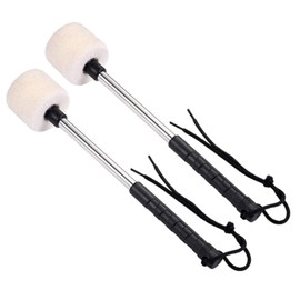 Asdays Bass Drum Mallet Bee Drumstick Percussion Instrument Anti-slip Large Drum Band Marching Set of 2