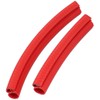 XMHF 4PCS Car Rubber Sealing Sealed Strip Door Guard Buffer