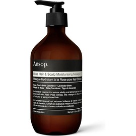 Aesop Rose Hair & Scalp Moisturising Masque | 500mL/17.64 oz Hair Masque for Dry Damaged Hair | Hair Masque for All Skin Types | Paraben-Free, Cruelty-Free & Vegan Hair Care Products