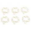 100pcs Fruit Paper Clips Cute Bookmark Pare Clips Portable Funny