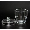 Quartz Crucibles Lab Crucible with Lids (10 ml, 50 ml,