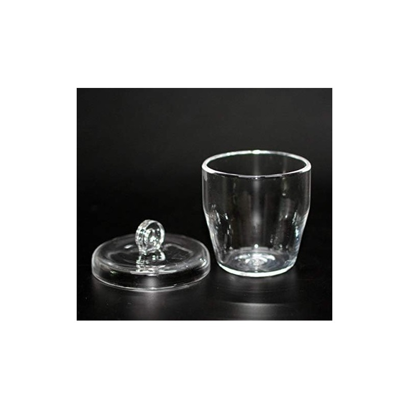 Quartz Crucibles Lab Crucible with Lids (10 ml, 50 ml,