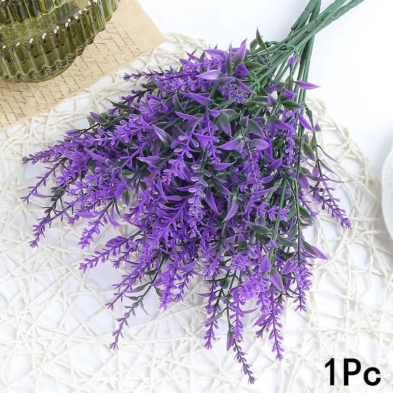 Artificial Lavender Flowers for Home & Garden Décor – 8