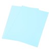 20Pcs Sheet Protector Paper Binding Cover Matte A4 30 Holes