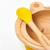 Bubba Boo Bamboo Bowl and Spoon Set Baby Suction Bowl