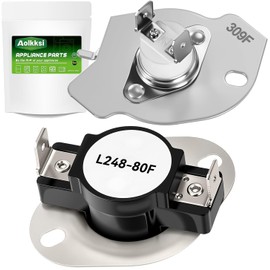 AOLKKSI 279769 Dryer Thermal Cut-Off Kit Replacement Part Compatible for Whirpool & Kenmore dryers - Replaces 3389946, 3398671, 3977394, 695563, AP3094224, 3390291