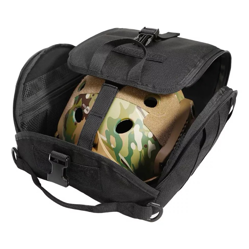 Tactico Bolsa Funda Casco Tactico Mich Bj Airsoft Militar Moto
